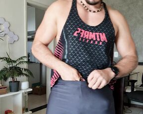 TimanPowerXX aka tpowerx - 06-03-2022 OnlyFans Video - These shorts are really big on the dick