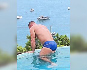 TimanPowerXX aka tpowerx - 02-08-2025 OnlyFans Video - Do you like to see a man with his swim trunks full of dick