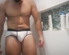 TimanPowerXX aka tpowerx - 11-12-2019 OnlyFans Video - Testando a transparência da cueca