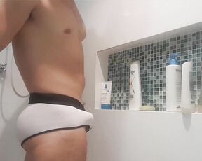 TimanPowerXX aka tpowerx - 11-12-2019 OnlyFans Video - Testando a transparência da cueca