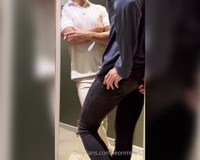 Leon & Mike aka leonmike17 - 05-15-2023 OnlyFans Video - Rough sex against the door  we wouldnt be surprised if we receive neighbours complaints afther