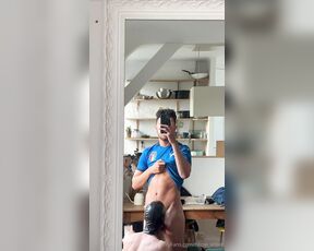 Matteo aka fillme_wfeet - 06-16-2024 OnlyFans Video - Deepthroating his sweaty cock kbylxx