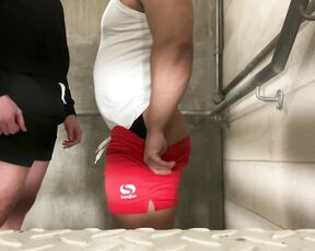 TenInchTopxxx aka teninchtopxxx - 04-06-2020 OnlyFans Video - Find me after the gym in the stairwell Daddy, my jock is sweaty and my