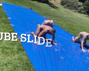 Kristofer Weston aka kristoferweston - 06-07-2021 OnlyFans Video - Yesterday SFBaloney at sfoasis set up a LUBE SLIP and SLIDE in Golden Gate park that