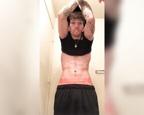 Bryan Silva aka bryansilva OnlyFans - Striptease and showing off my muscle body with my huge 10 inch dick and talking dirty