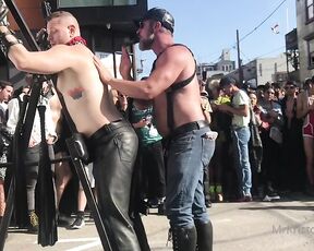 Kristofer Weston aka kristoferweston - 10-06-2019 OnlyFans Video - At Folsom Street Fair in SF I usually work the mrsleather booth and flog anyone who