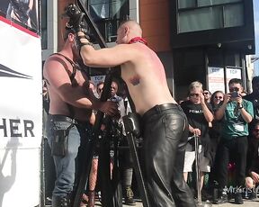 Kristofer Weston aka kristoferweston - 10-06-2019 OnlyFans Video - At Folsom Street Fair in SF I usually work the mrsleather booth and flog anyone who