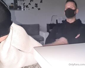 Footpigcrusher aka footpigcrusher OnlyFans - I relax, he sniffs my smelly after gym socks